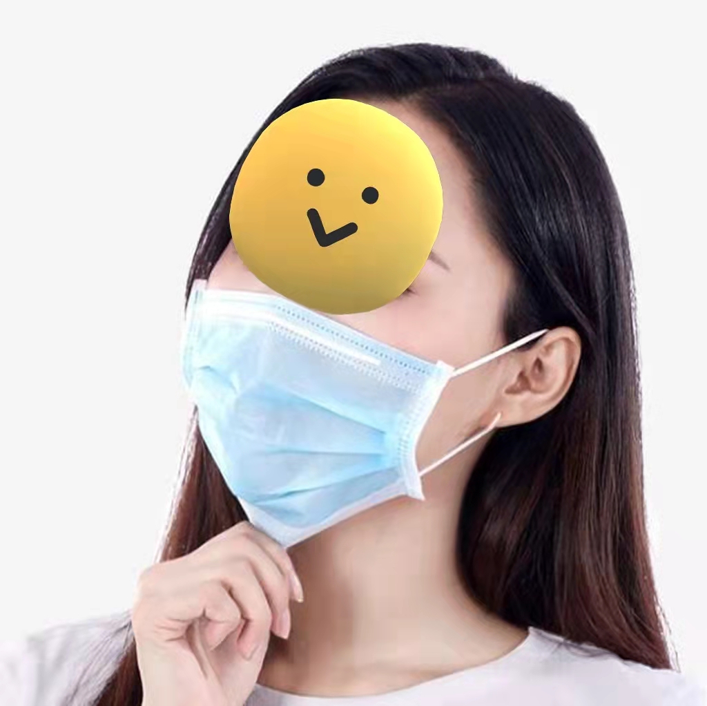 Ce&ISO Approved Non-Woven Face Mask Ear Loop 