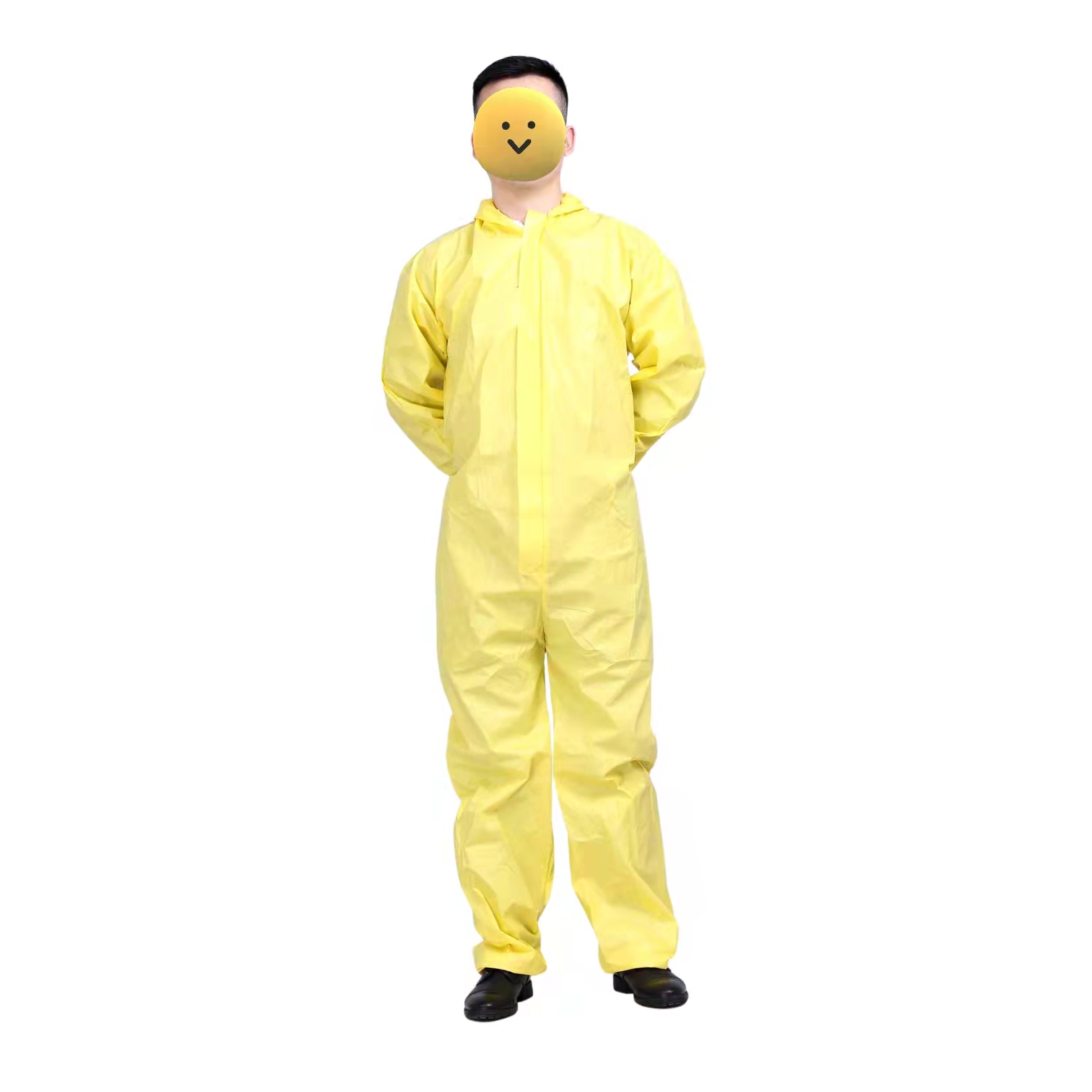Microporous Breathable Film Safety Coverall