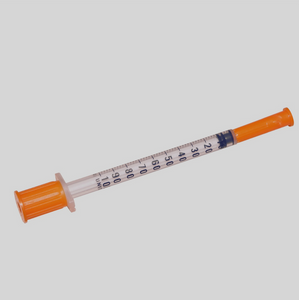 CE/ISO Approved Disposable Insulin Syringes 1ml with Fixed Needle (MT58005016) 