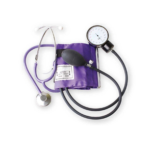 Ce/ISO Approved Medical Aneroid Sphygmomanometer with Single Head Stethoscope (MT01029085)