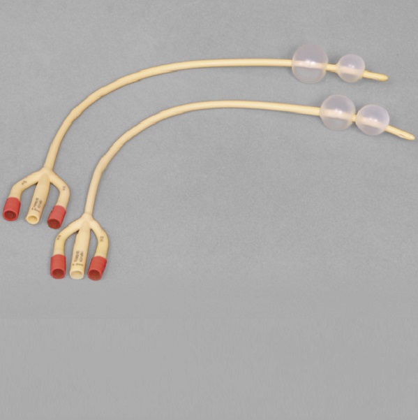 CE/ISO Approved 3-Way Double Balloon Latex Foley Catheter (MT58014121)