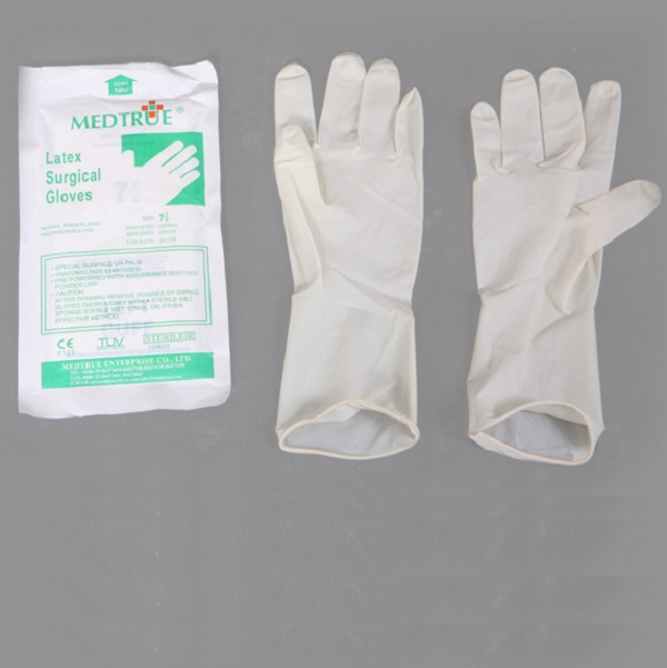 China Sterilized Latex Surgical Gloves with Powder manufacturers
